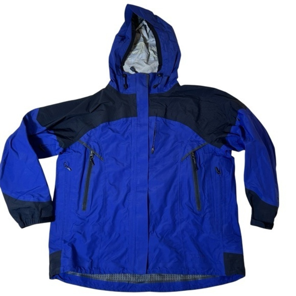 Vintage L.L. Bean Gore-Tex XCR Oversized Jacket - XL Blue/Black